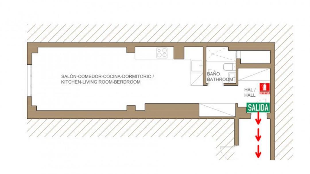 New And Cozy-Studio-Chueca Madri Exterior foto